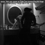 Black Bull Bangs Masked Teen in Mirror