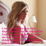 braless porn captions