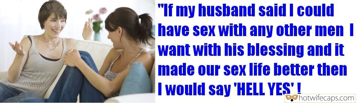 hotwife cuckold  hotwife caption Two Wives Feeling Okay With Open Relationship 