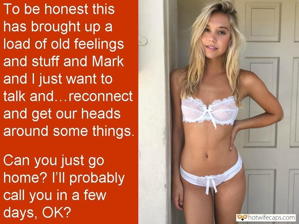 Humiliation Sex Memes - Dirty Talk, Ex Boyfriend, Humiliation, Sexy Memes Hotwife Caption â„–278945:  He is feeling so slutty because of meeting her ex