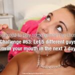 Dare to Eat as Much Cum as Possible