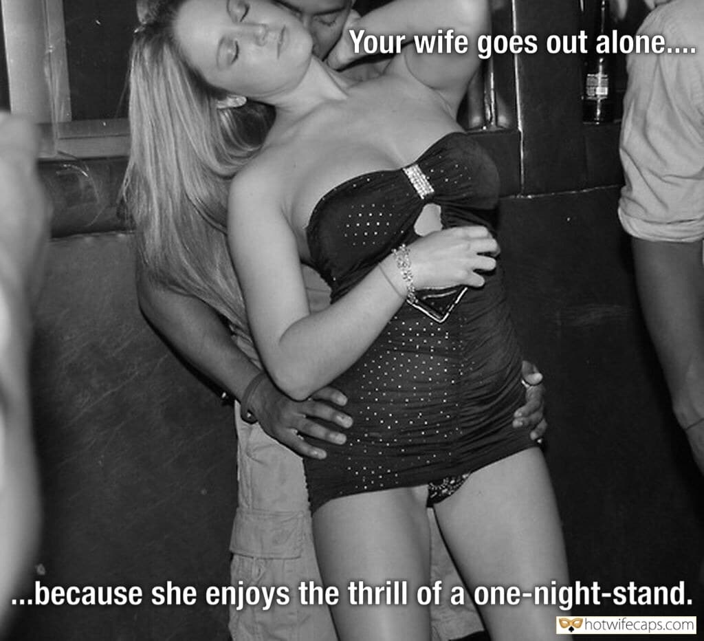Cheating, Public, Sexy Memes Hotwife Caption №365326 After few drinks your wife becomes slut image