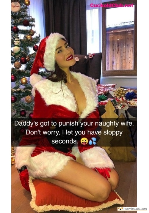 Christmas Present Porn Caption - Bull, Cuckold Cleanup, Dirty Talk, Humiliation, Sexy Memes Hotwife Caption  â„–806287: Bull punishing Hotwife on Christmas