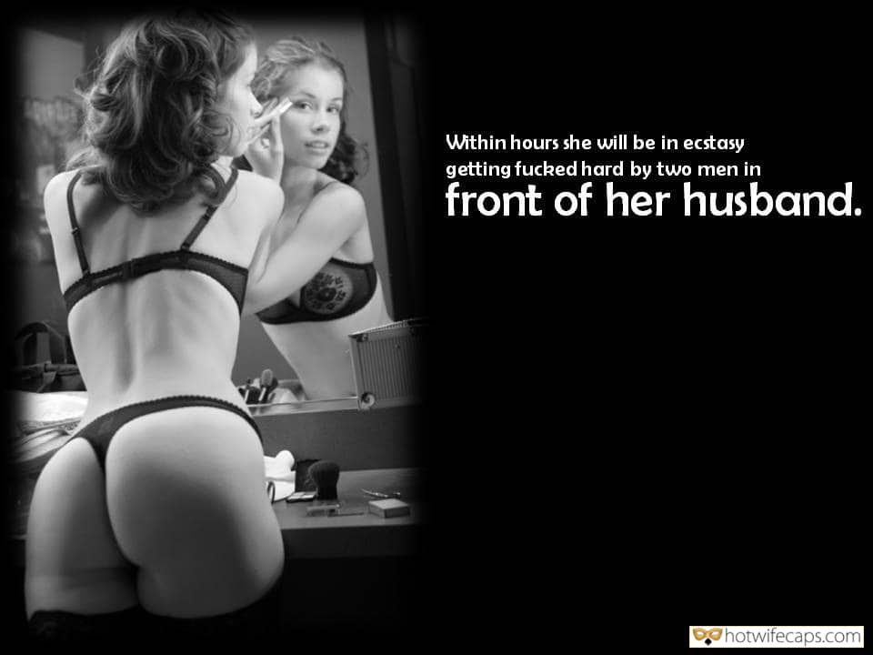 Bisexual Husband Porn Captions - My Favorite Hotwife Caption â„–559205: Cuckolding husband is really fun to her