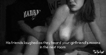 My Favorite hotwife caption: WE KARHA His friends laughedasthey heard your girlfriend’s moans in the next room xxx girlfriend captions Girlfriend Getting Banged by Her Friend