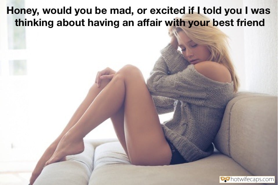 Horny Sexy Quotes - Sexy Memes Hotwife Caption â„–559593: Horny girlfriend revealing her fantasy