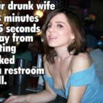 cleavage caption porn