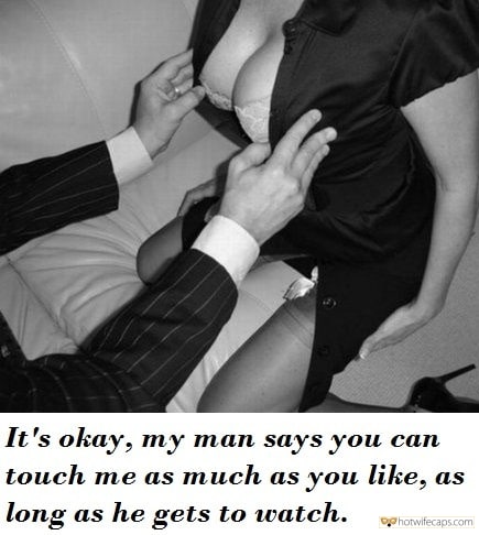 My Favorite Hotwife Caption �559780 Husband is willing to be a cuck