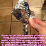 condom cuckold captions