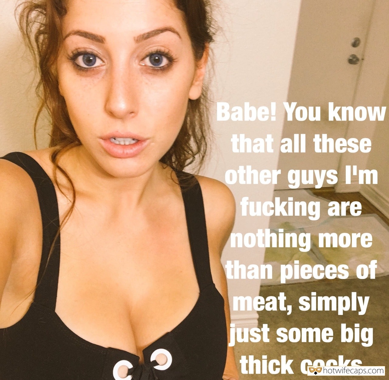 Sexy Memes Hotwife Caption №560449 She is still hungry for dicks image