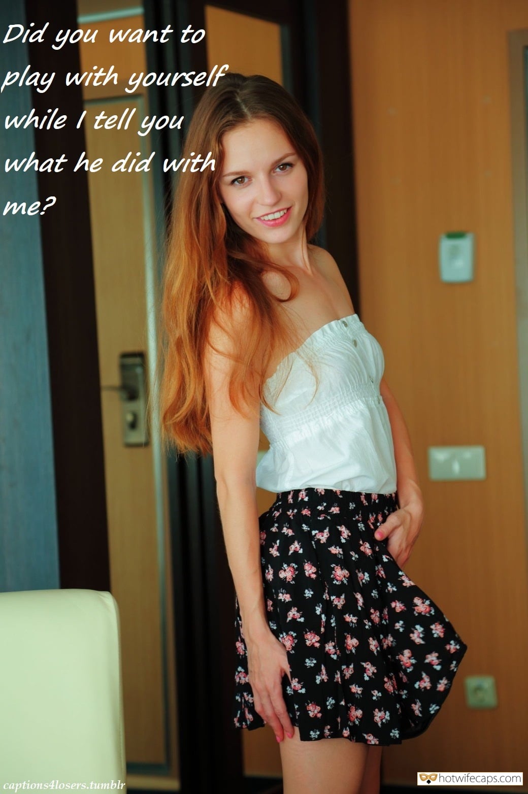 When she shares fun stories to husband hotwife cuckold hotwife caption When she shares fun stories to husband