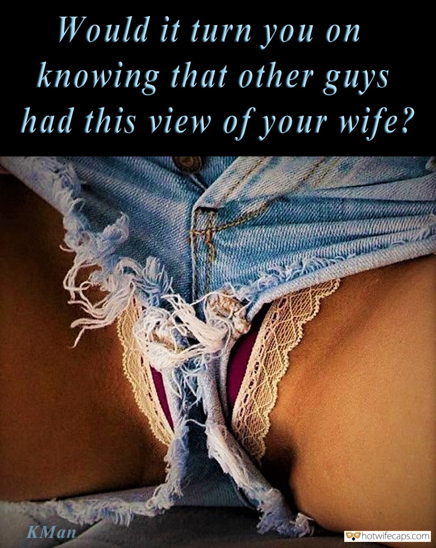 My Favorite Hotwife Caption №561041 Why is she wearing a panty then image