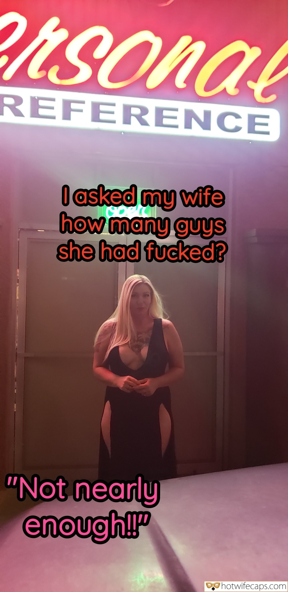 Hotwife Public - Wife Flashing in Public Cuckold Captions image