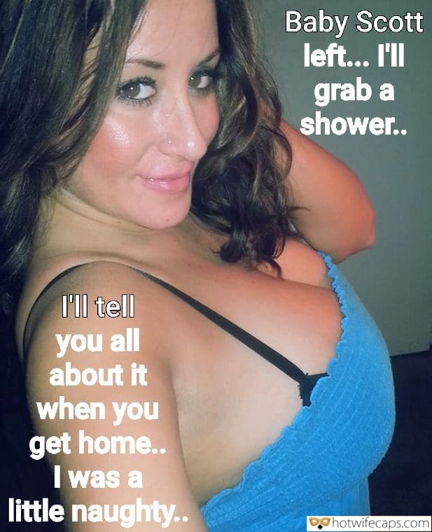 Bull, Bully, Cheating, Sexy Memes, Wife Sharing Hotwife Caption â„–563530:  naughty brunette with big boobs