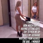 wife tease caption