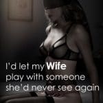 blindfolded wife sharing gif