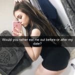 Hot Babe Takes a Selfie in the Bathroom