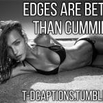 orgasm denial caption