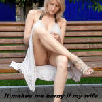 Hot Wife Walks Bottomless