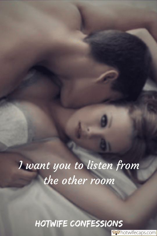 Wife Sharing Cuckold Cleanup Cheating Bully Bull hotwife caption: I want you to listen from the other room HOTWIFE CONFESSIONS Lover Fucks Someone Elses Wife