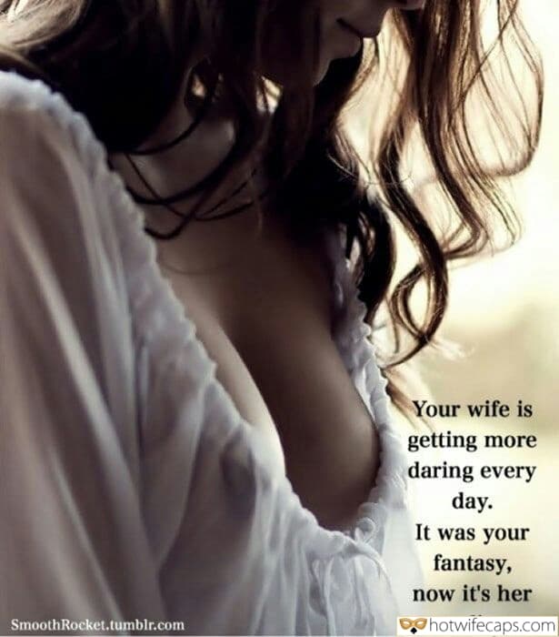 Wife Sharing Tips Sexy Memes Cuckold Cleanup Cheating hotwife caption: Your wife is getting more daring every day. It was your fantasy, now it’s her reality. Sw Wears a Blouse That Opens Her Nipples