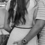 Bull Grabbed His Little Wife by the Ass