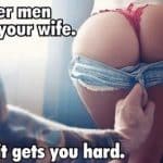 Bull Takes Off Hot Wifes Shorts