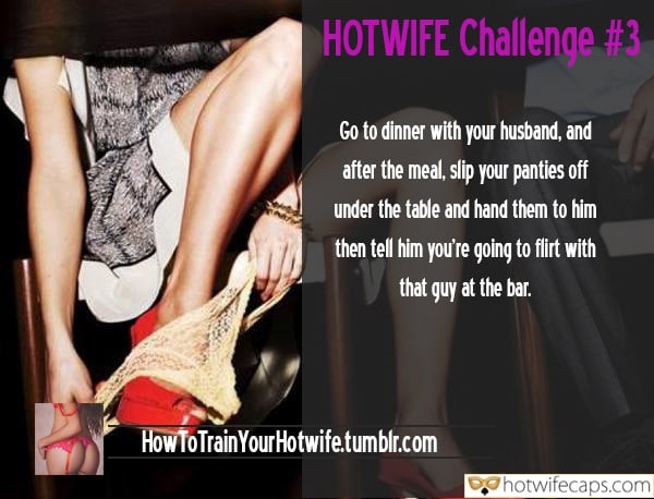 Taken Porn Captions - Hotwife Challenge - Hotwife Dares - Cuckold Captions - HotwifeCaps | Page 3  of 31