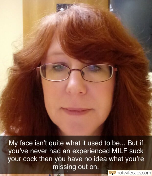 Submitted by Users 🔥 Snapchat Dirty Talk Cum Slut Creampie Blowjob hotwife caption: My face isn’t quite what it used to be… But if you’ve never had an experienced MILF suck your cock then you have no idea what you’re missing out on. MILF Knows How to Suck a Cock