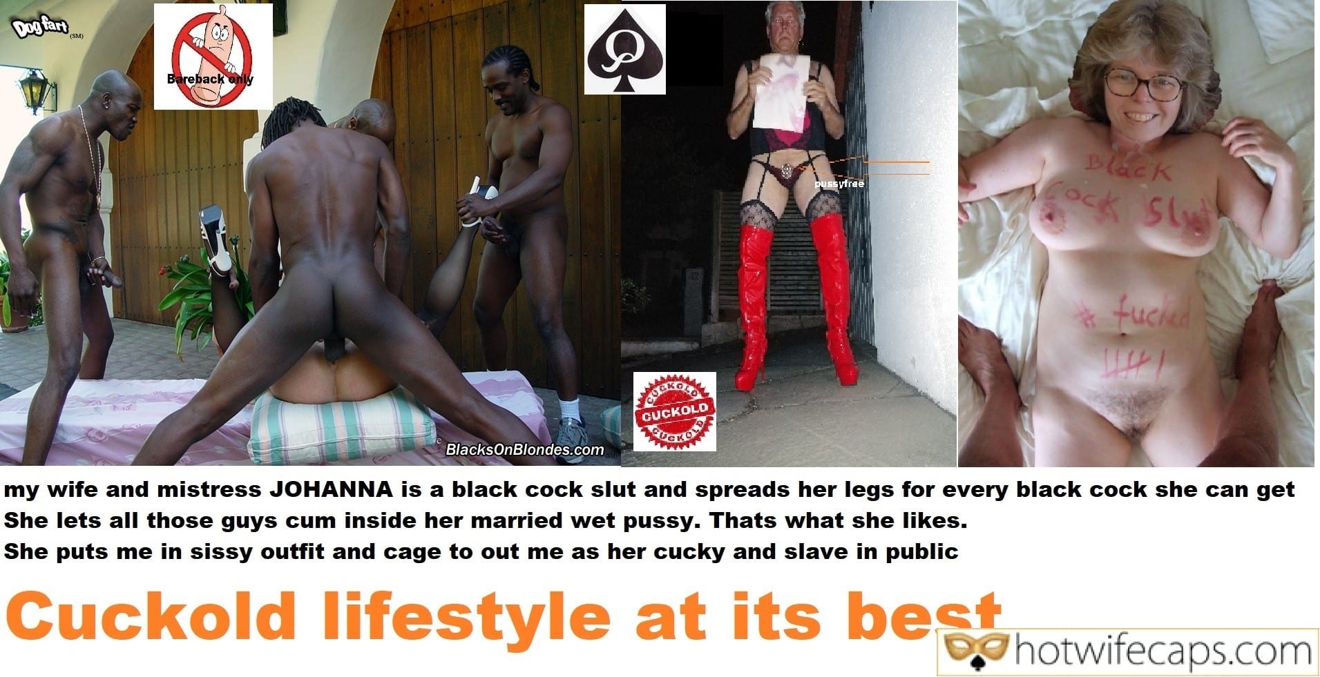 Wife Sharing Submitted by Users 🔥 Sexy Memes My Favorite Humiliation Group Sex Cum Slut Cuckold Stories BBC hotwife caption: Wife just puts me in sissy outfit and a penis cage! Give Me a Bbc Dick, or Even 3