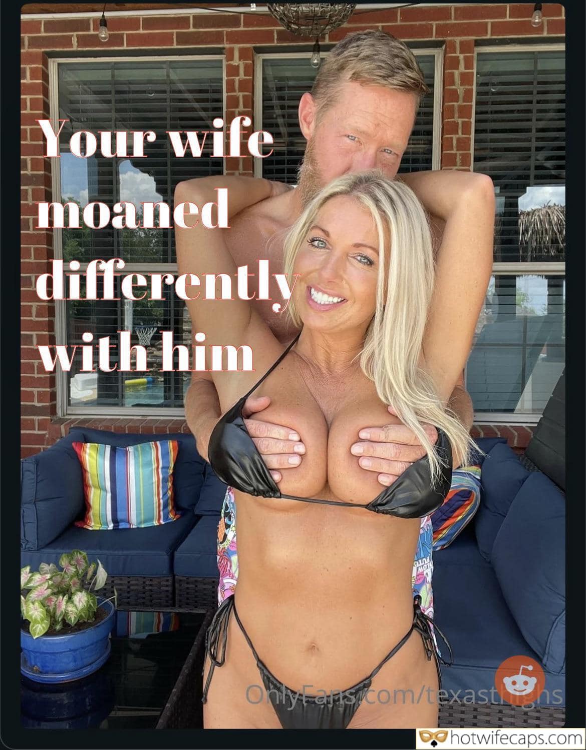 Wife Sharing Tips Texts Submitted by Users 🔥 Sexy Memes Humiliation Friends Flashing Cuckold Stories Cheating Bully Bull Bigger Cock hotwife caption: Your wife moaned differently with him… You Never Made Her Moan Like That