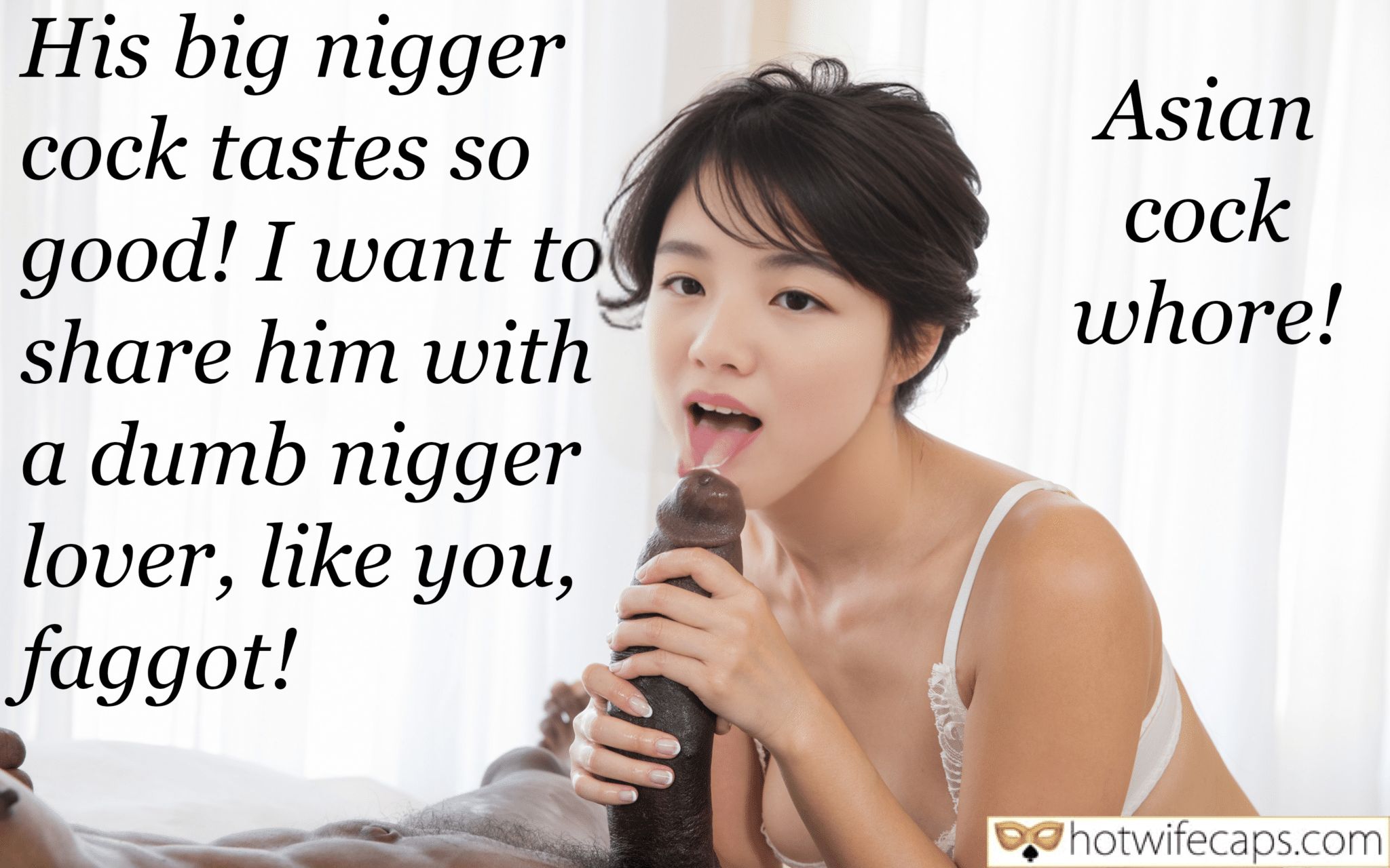 His Big Nigger Cock Tastes So Good!