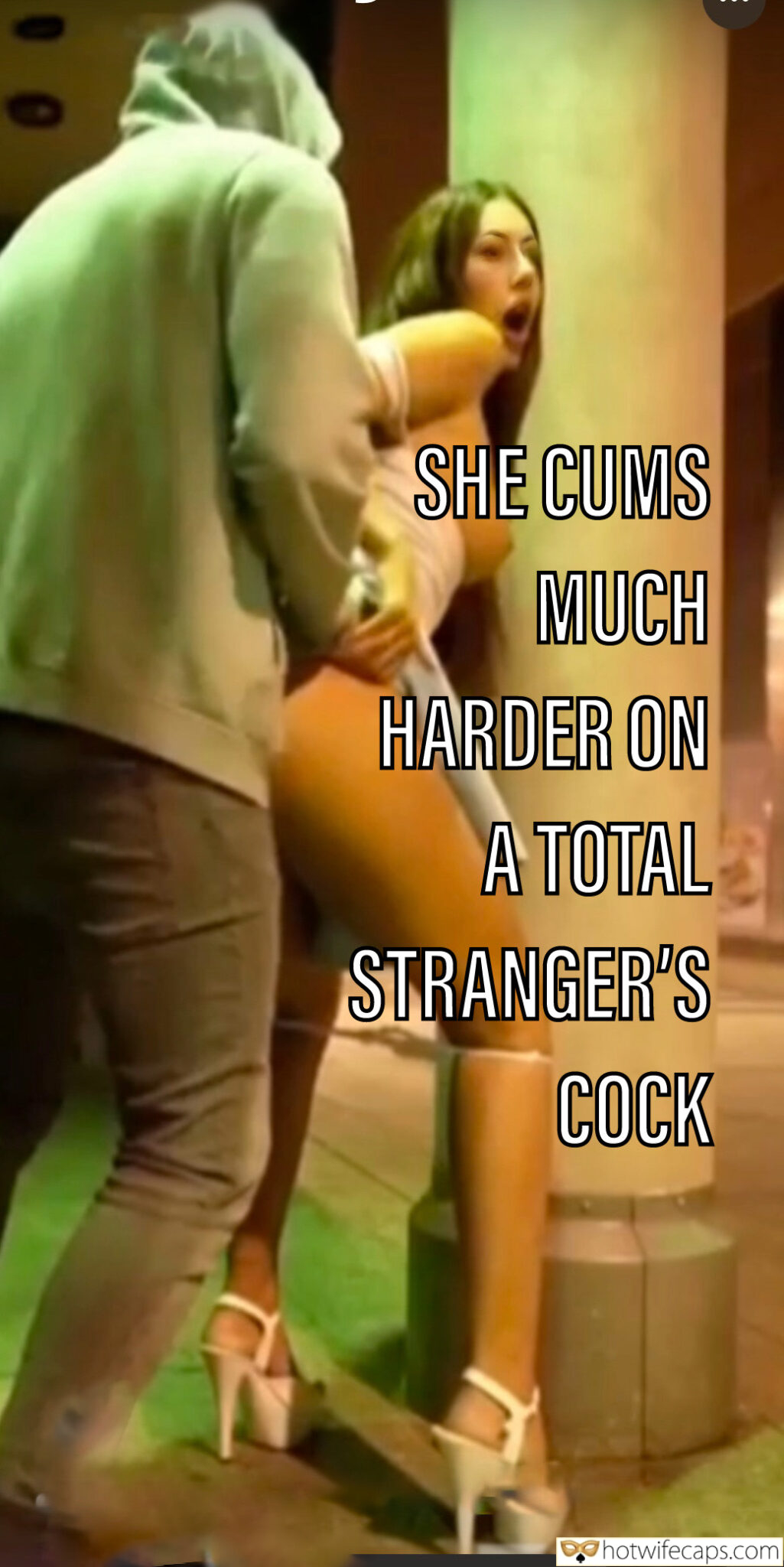 Wife Sharing Tips Texts Submitted by Users 🔥 My Favorite Dogging Cum Slut Cheating Bully Bull Bottomless hotwife caption: SHE CUMS MUCH HARDER ON A TOTAL STRANGER’S COCK! They Just Met and He’s Inside Her