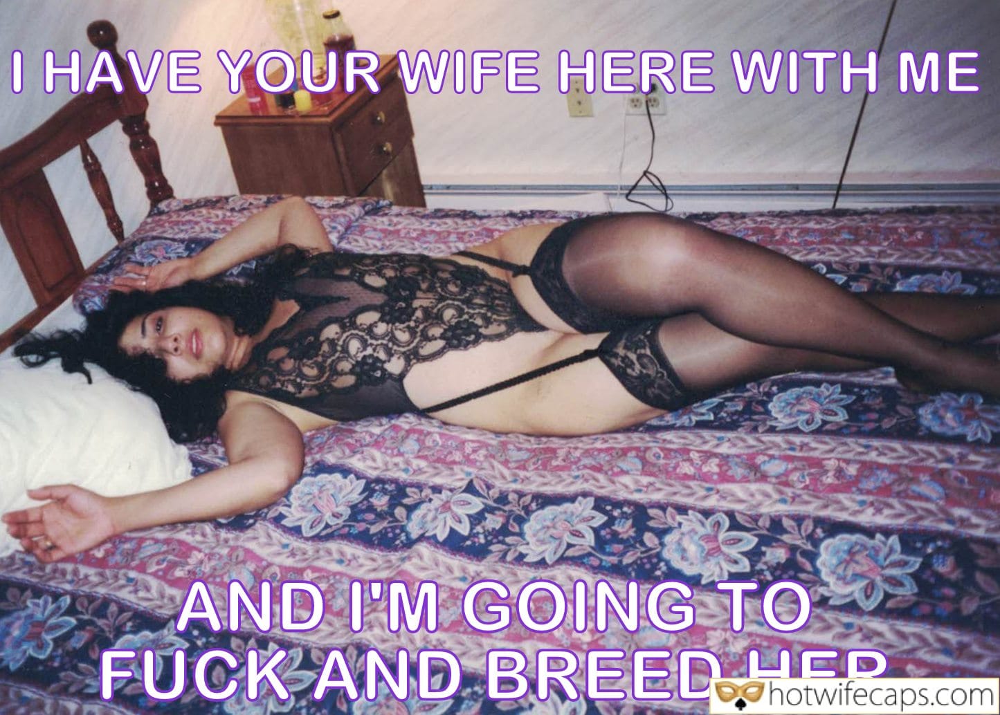 Submitted by Users 🔥 Humiliation Getting Ready Dirty Talk Cheating Bull hotwife caption: I HAVE YOUR WIFE HERE WITH ME AND I’M GOING TO FUCK AND BREED HER! Your Wife Wants Another Man’s Baby