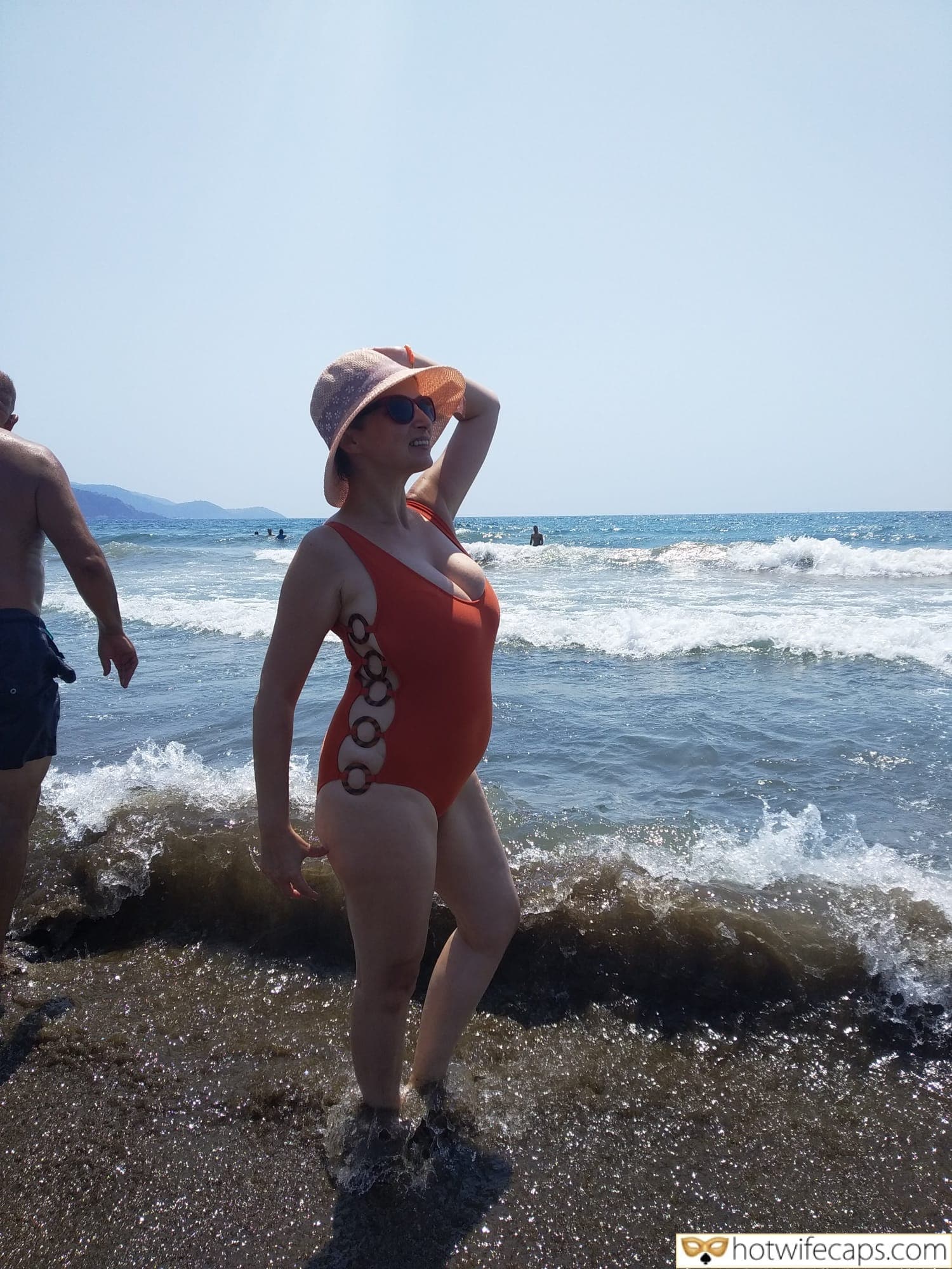 Vacation Submitted by Users 🔥 My Favorite Flashing hotwife caption: Great girl! Do You Like Her Tits?