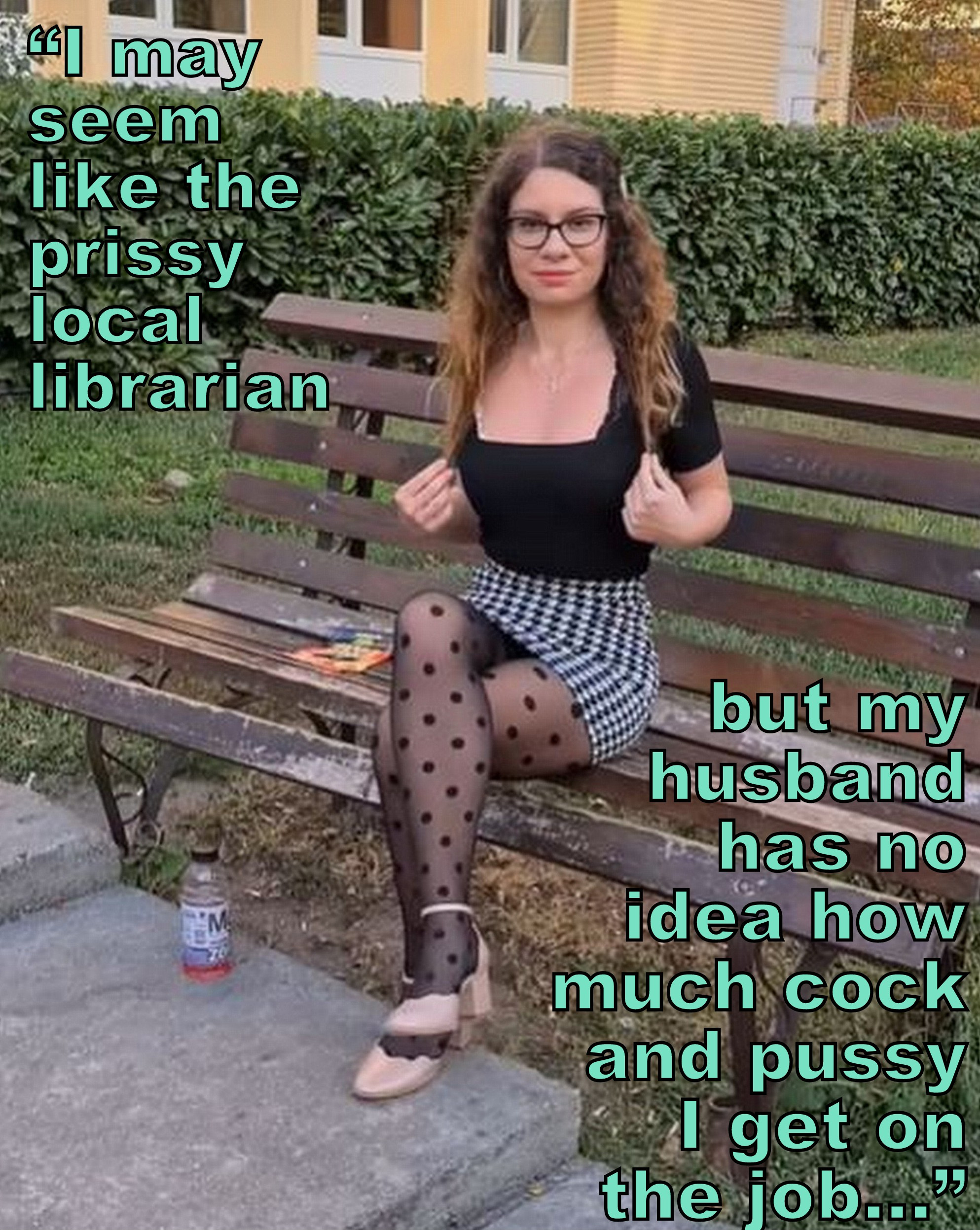 Shes a slutwife librarian cuckold vacation submitted by users hotwife cuckold wife exposed my favourite make up wife flashing cheating captions hotwife caption Shes a slutwife librarian