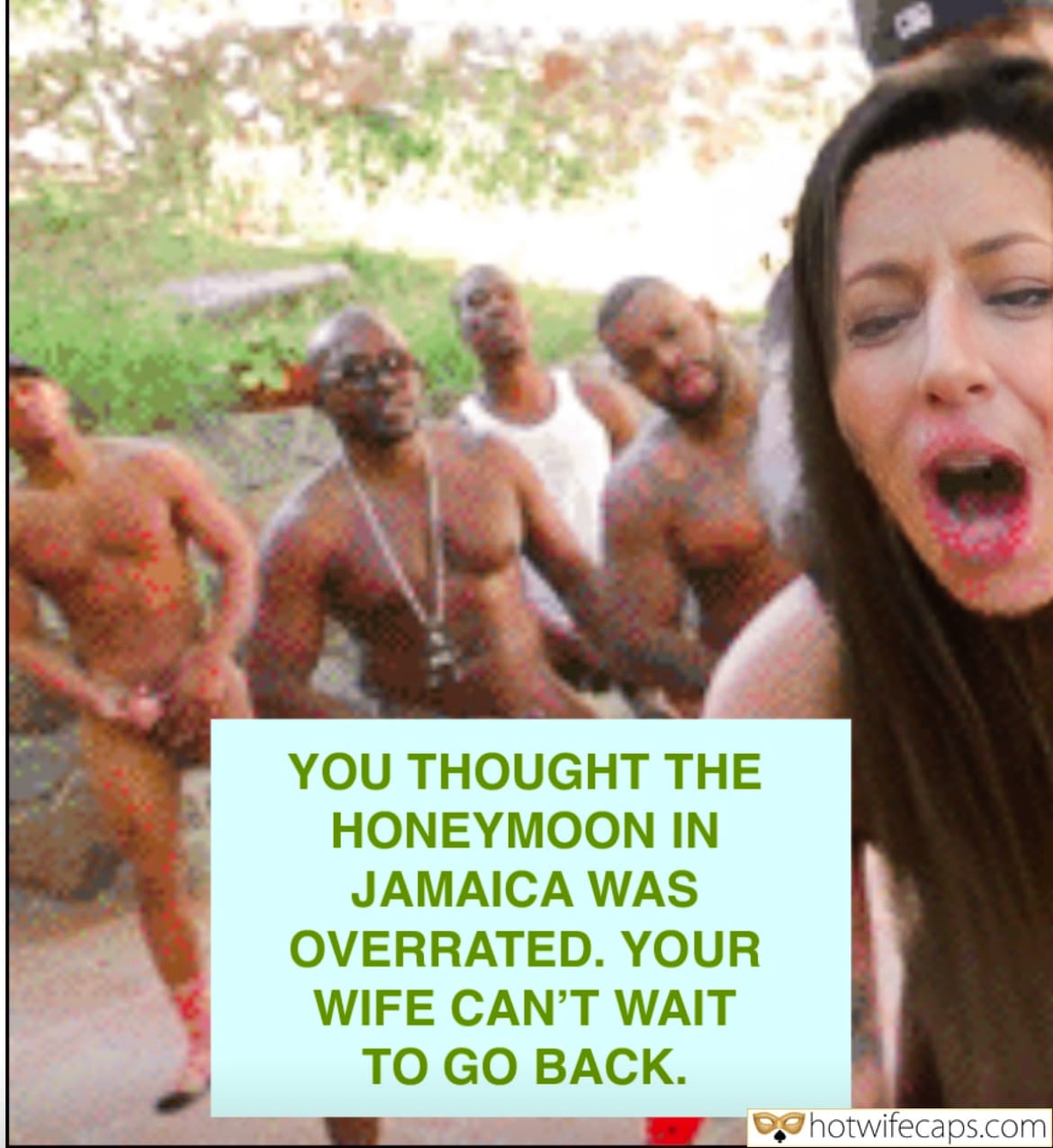 Wife Sharing Vacation Texts Submitted by Users 🔥 Public My Favorite Group Sex Dirty Talk Cum Slut BBC hotwife caption: YOU THOUGHT THE HONEYMOON IN JAMAICA WAS OVERRATED. YOUR WIFE CAN’T WAIT TO GO BACK. She REALLY Enjoyed the Honeymoon