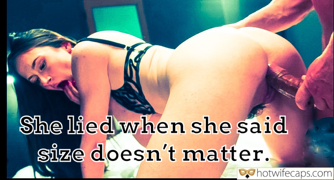 Wife Sharing Tips Submitted by Users 🔥 My Favorite Flashing Cum Slut Bigger Cock hotwife caption: She lied when she said size doesn’t matter. She Says the Bigger the Better