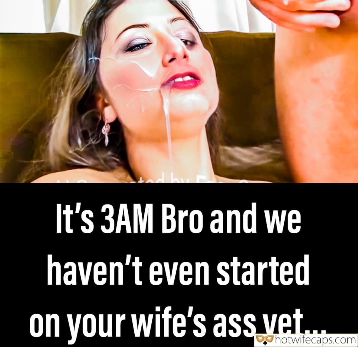 Wife Sharing Submitted by Users 🔥 My Favorite Humiliation Group Sex Flashing Dirty Talk Cum Slut Cuckold Stories Creampie hotwife caption: It’s 3AM Bro and we haven’t even started on your wife’s ass yet… They’re Just Getting Started