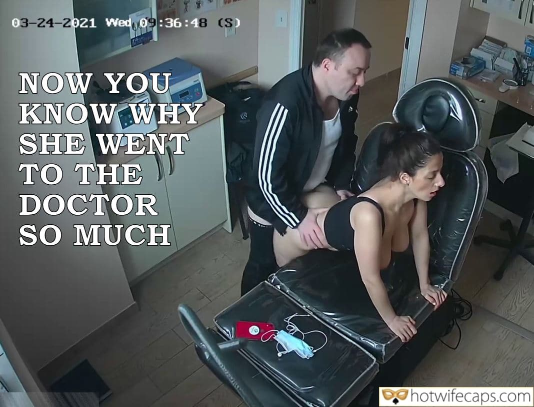 Submitted by Users 🔥 Sexy Memes Humiliation Cuckold Stories Cheating Bigger Cock hotwife caption: NOW YOU KNOW WHY SHE WENT TO THE DOCTOR SO MUCH! Now You Know Why