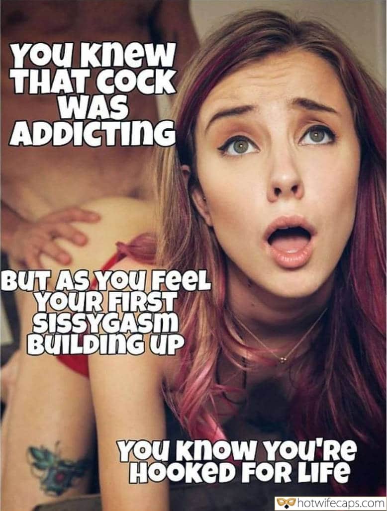 Submitted by Users 🔥 Cuckold Stories Cuckold Cleanup Bottomless Blowjob hotwife caption: You knew THAT COCK WAS ADDICTING BUT AS YOU FEEL YOUR FIRST SISSYGASM BUILDING UP YOU KNOW YOU’RE HOOKED FOR LIFE THAT COCK WAS ADDICTING