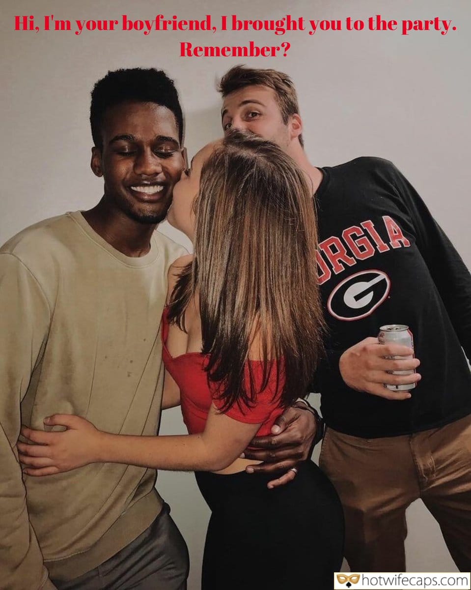 Wife Sharing Tips Submitted by Users 🔥 My Favorite Cum Slut Cuckold Stories Cuckold Cleanup BBC hotwife caption: Hi, I’m your boyfriend, I brought you to the party. Remember? Hi, I’m Your Boyfriend