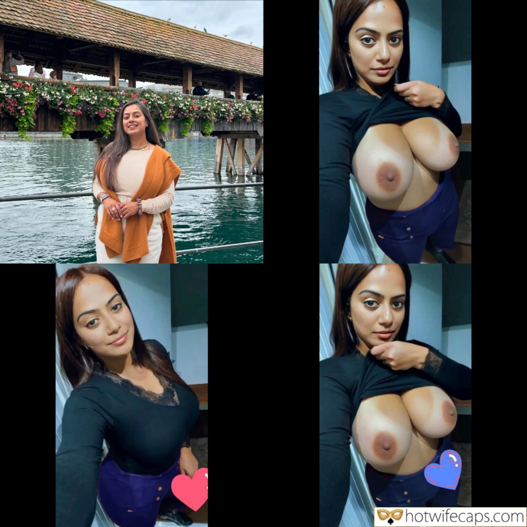 Wife Sharing Vacation Submitted by Users 🔥 Public My Favorite Flashing Dirty Talk hotwife caption: This girl knows how to pose. Saying HI to Everyone!