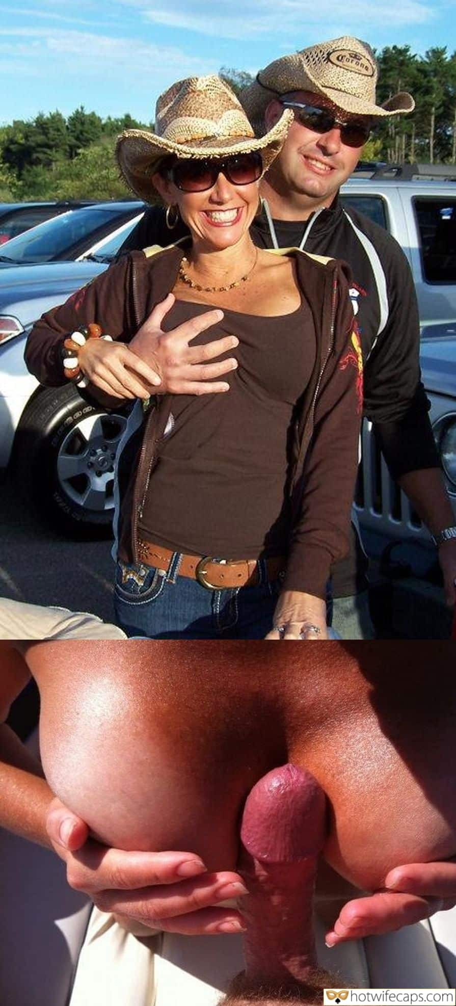 Wife Sharing Submitted by Users 🔥 Handjob Flashing Cheating Blowjob hotwife caption: She is so cool! Swinger Wife Cowgirl