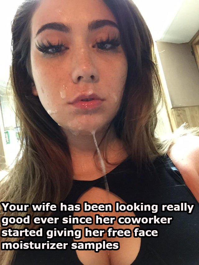 texts submitted by users hotwife cuckold cum dump cheating captions cuckold bull blowjob  hotwife caption Shes a sucker for free samples 