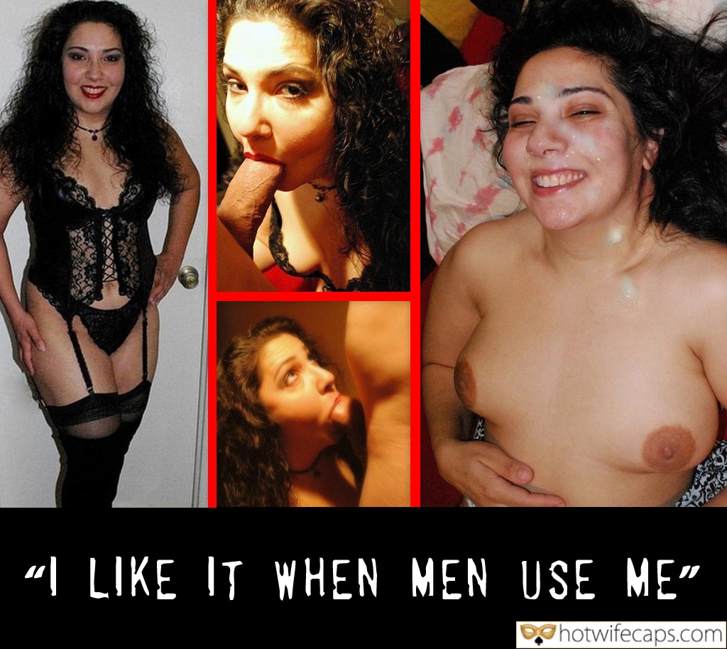 Submitted by Users 🔥 Sexy Memes Dirty Talk Cum Slut Bull Blowjob Bigger Cock hotwife caption: “I LIKE IT WHEN MEN USE ME…” She Likes Being Used