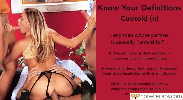 Know Your Definitions Cuckold (N)