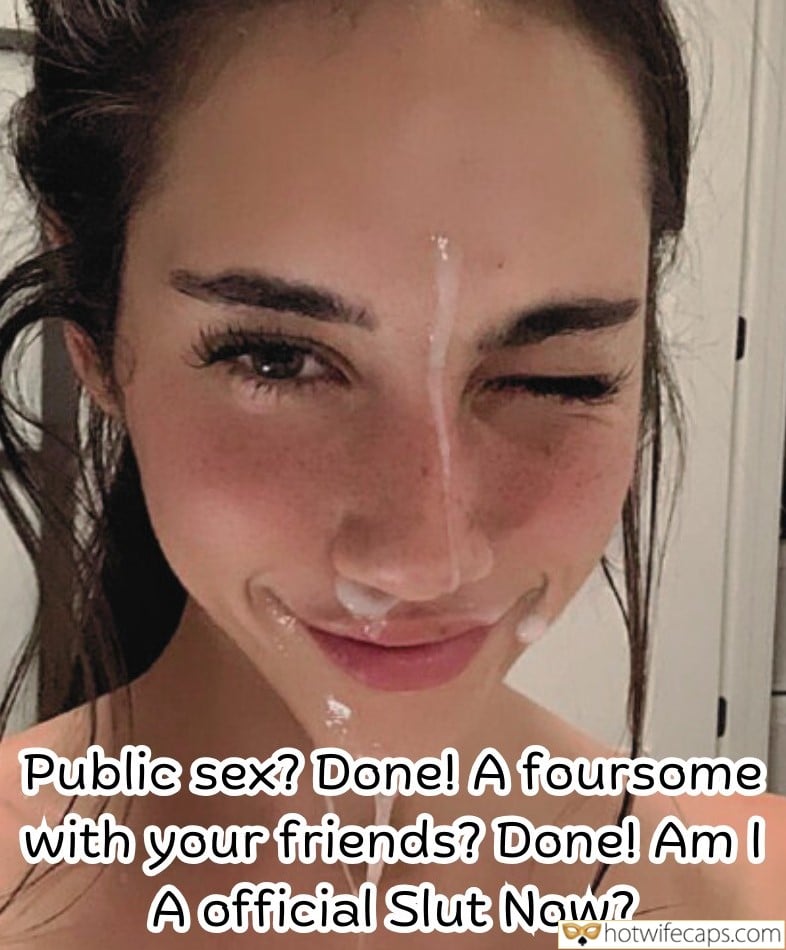 Tips Texts Submitted by Users 🔥 My Favorite Cuckold Stories Cuckold Cleanup Bully Bull Bottomless hotwife caption: A foursome with your friends? Done! Am I A official Slut Now? Public Sex? Done!