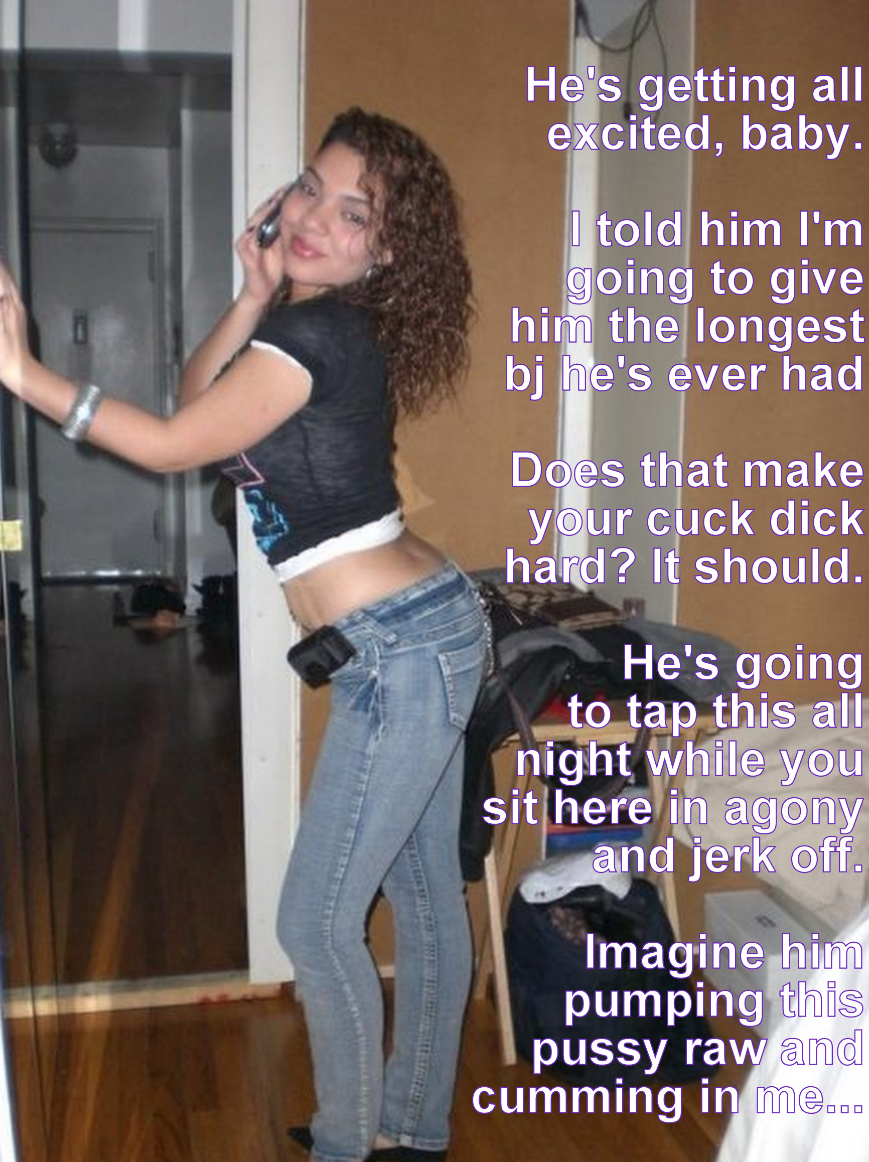 Shes going to give it all to her bull wifesharing submitted by users hotwife cuckold cuckold humiliation make up dirty talk cuckold bull blowjob hotwife caption Shes going to give it all to her bull