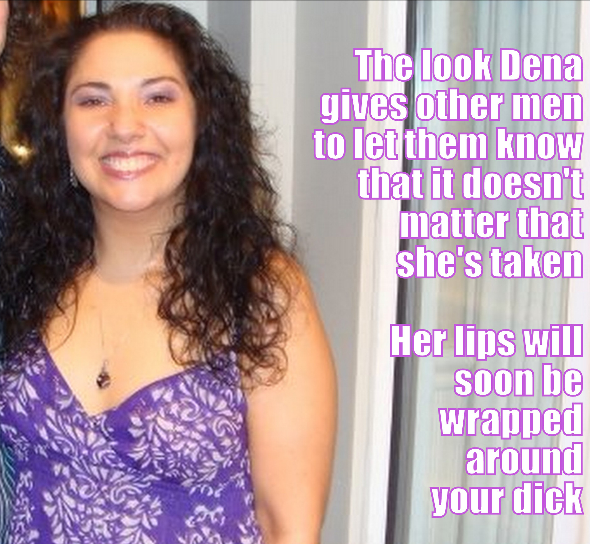 Happy slut with curly hair wifesharing submitted by users hotwife cuckold make up dirty talk cum dump cheating captions hotwife caption Happy slut with curly hair